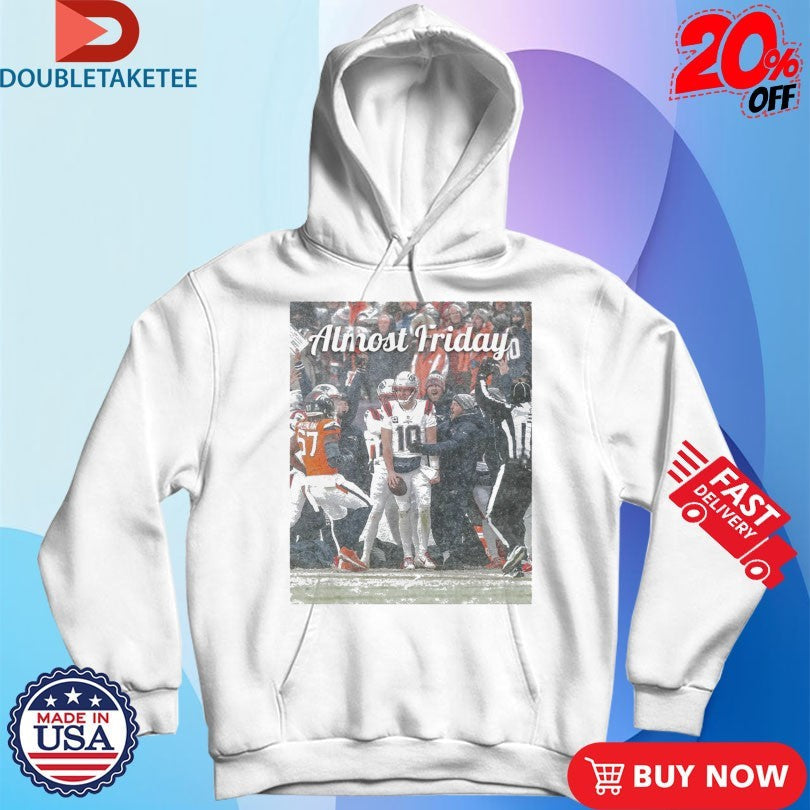Official Almost Friday Drake Maye Snow Shirts Unisex , , , Long Sleeve Tee