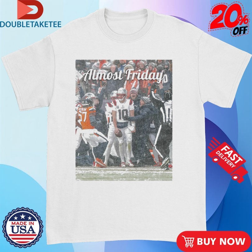 Official Almost Friday Drake Maye Snow Shirts Unisex , , , Long Sleeve Tee