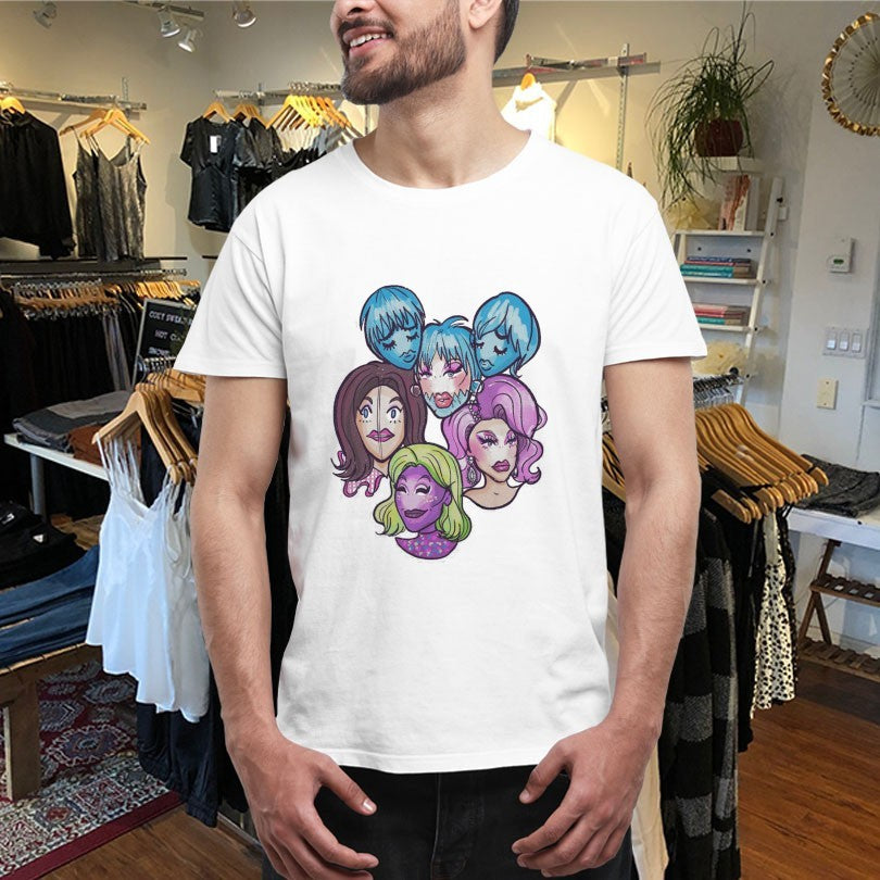 Official Amanda Tori Meating Faces Of Amanda Shirts Unisex , , , Long Sleeve Tee