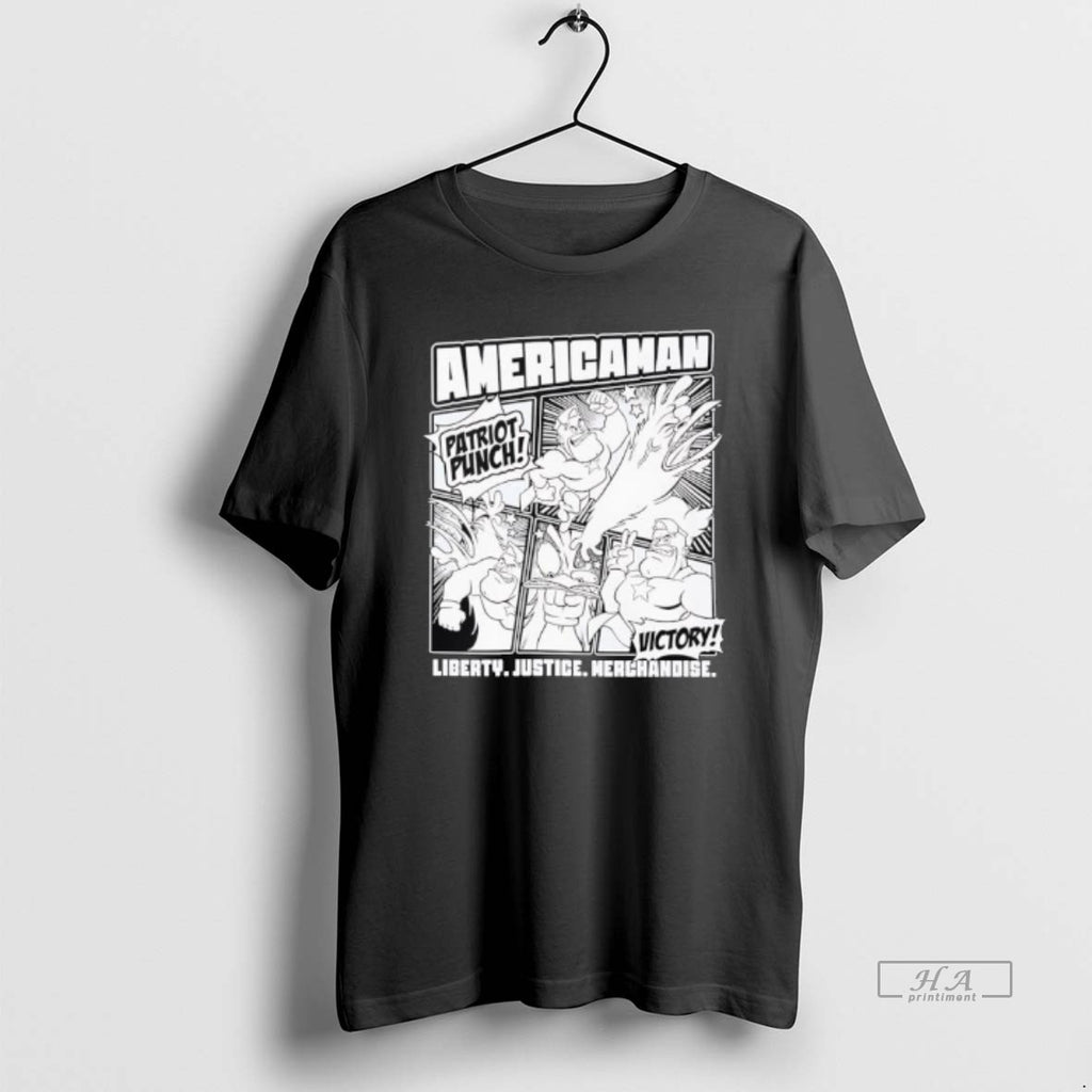 Official Americaman Liberty Justice Merchandise Comic