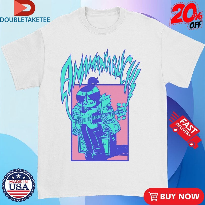 Official Anamanaguchi Scott Pilgrim Takes Off Knives Shirts Unisex , , , Long Sleeve Tee
