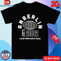 Official Anberlin Loud Alternative Rock Since 2002 Shirts Unisex , , , Long Sleeve Tee