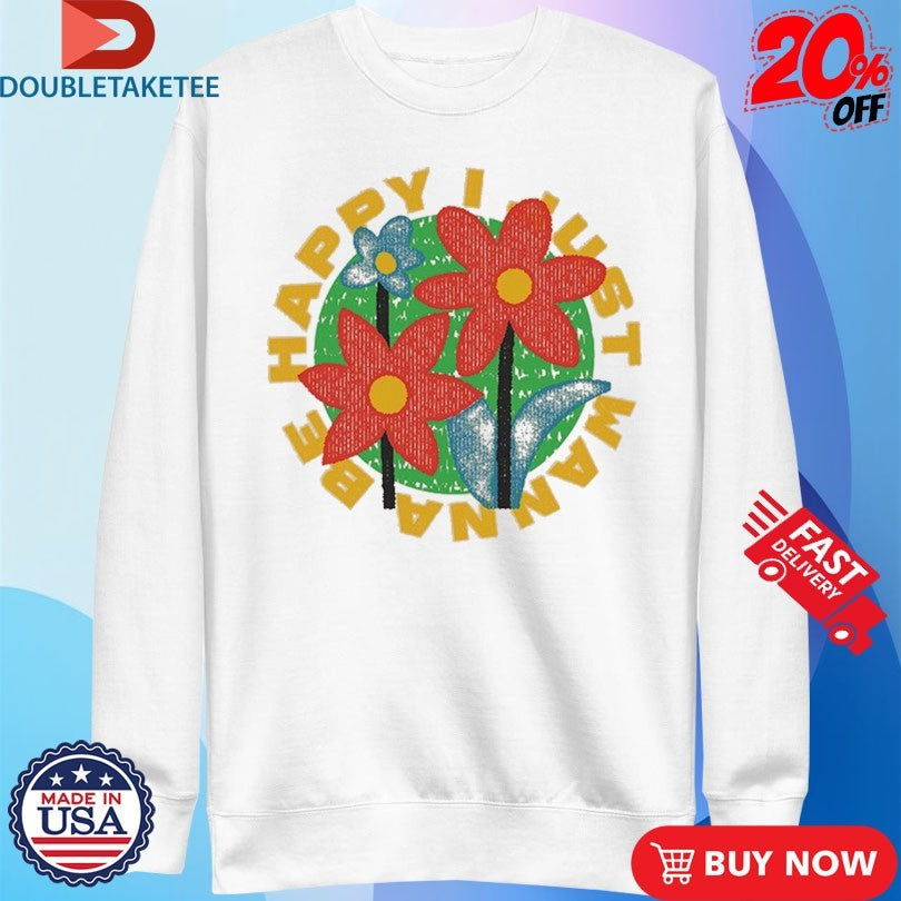 Official Andrew Mcmahon I Wanna Be Happy Shirts Unisex , , , Long Sleeve Tee