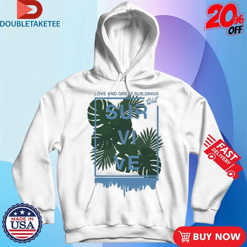 Official Andrew Mcmahon Love And Great Buildings Will Survive Shirts Unisex , , , Long Sleeve Tee