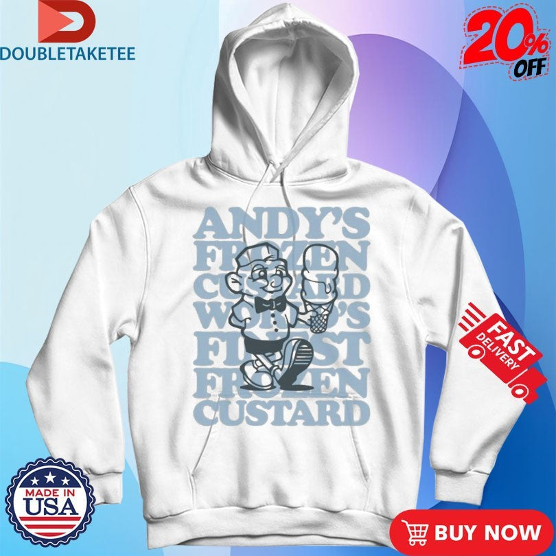 Official Andy’s Frozen Custard World Finest Frozen Custard Hugh Shirts Unisex , , , Long Sleeve Tee
