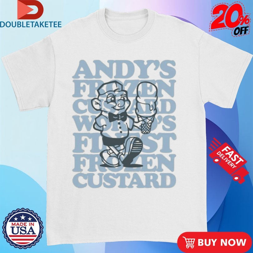 Official Andy’s Frozen Custard World Finest Frozen Custard Hugh Shirts Unisex , , , Long Sleeve Tee