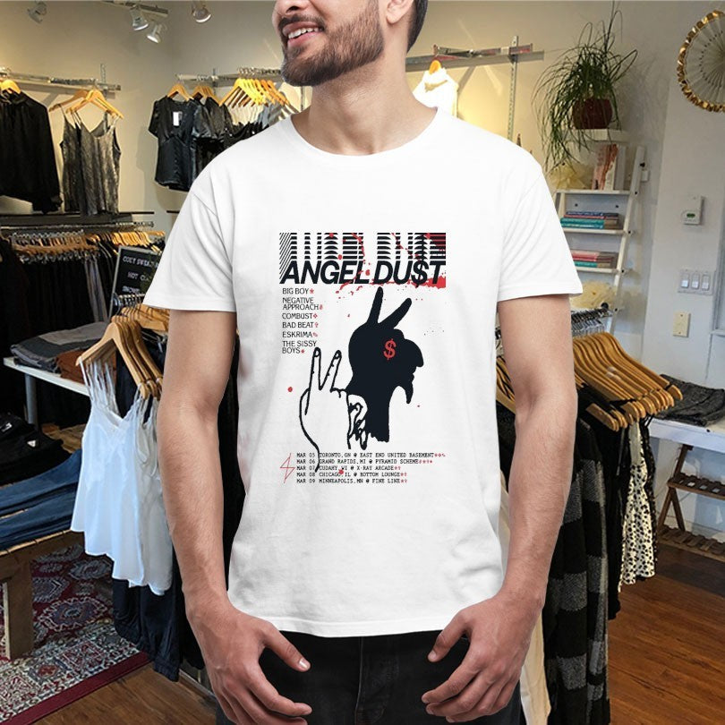 Official Angel DuSt March 2026 Tour Hand Shirts Unisex , , , Long Sleeve Tee