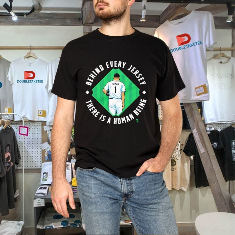 Official Arizona Diamondbacks Behind The Jersey There Is A Human Being Shirts Unisex , , , Long Sleeve Tee