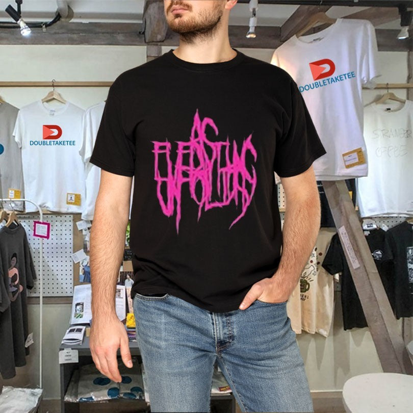 Official As Everything Unfolds Metal Logo Shirts Unisex , , , Long Sleeve Tee