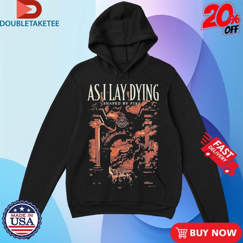 Official As I Lay Dying Shaped By Fire Shirts Unisex , , , Long Sleeve Tee
