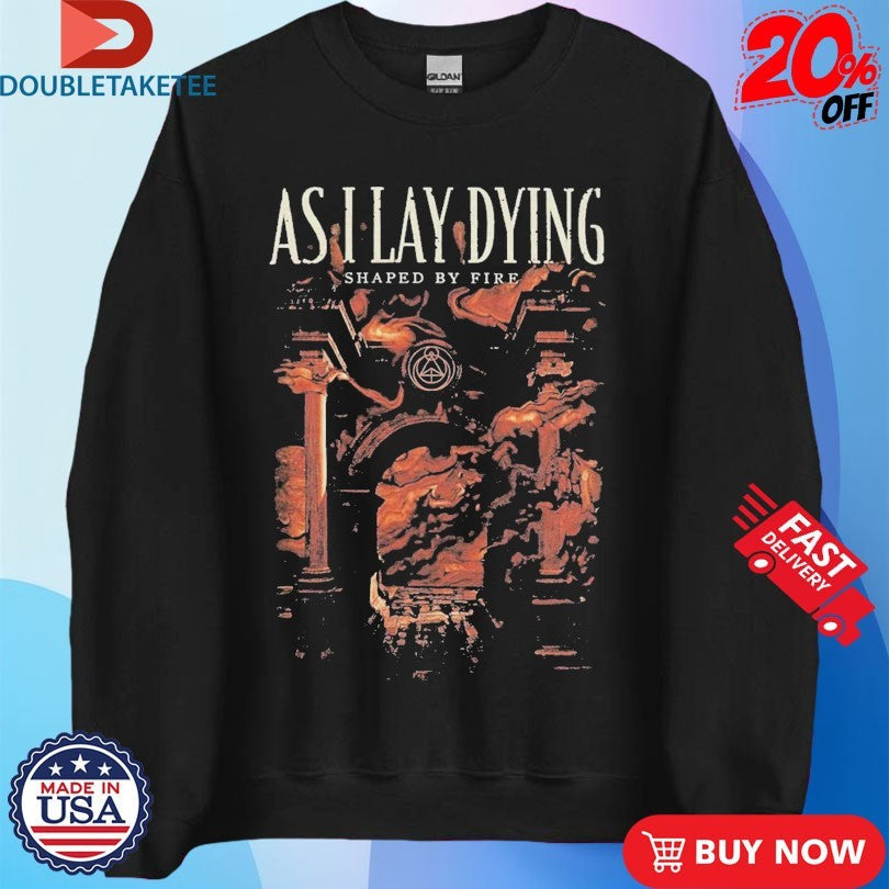 Official As I Lay Dying Shaped By Fire Shirts Unisex , , , Long Sleeve Tee