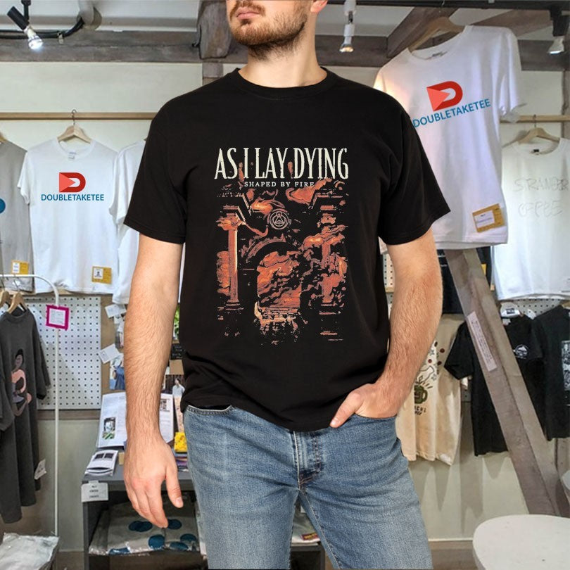 Official As I Lay Dying Shaped By Fire Shirts Unisex , , , Long Sleeve Tee
