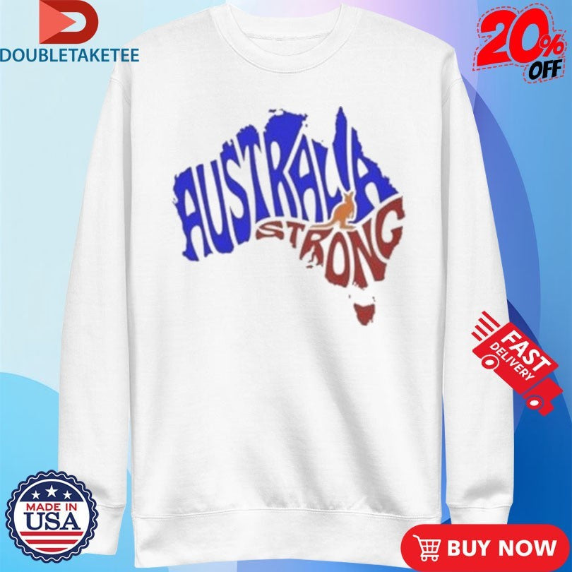 Official Australia Strong Map Resilience Pray For Australia Bondi Shirts Unisex , , , Long Sleeve Tee