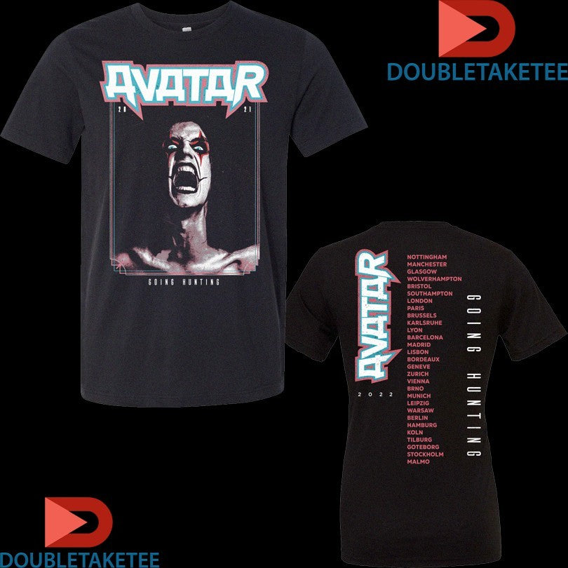 Official Avatar Going Hunting Tour 2021 2022 Shirts Unisex , , , Long Sleeve Tee