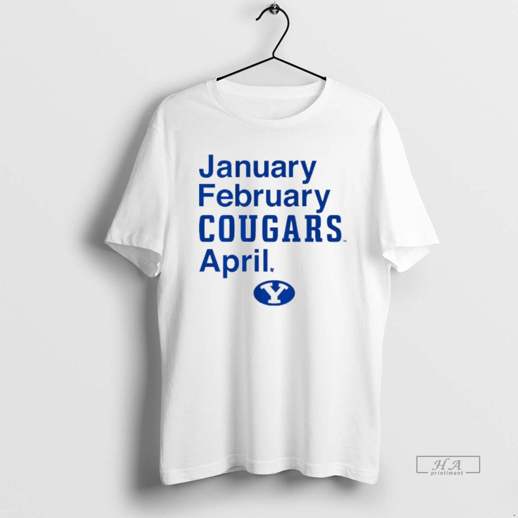 Official Byu Cougars January February Cougars April