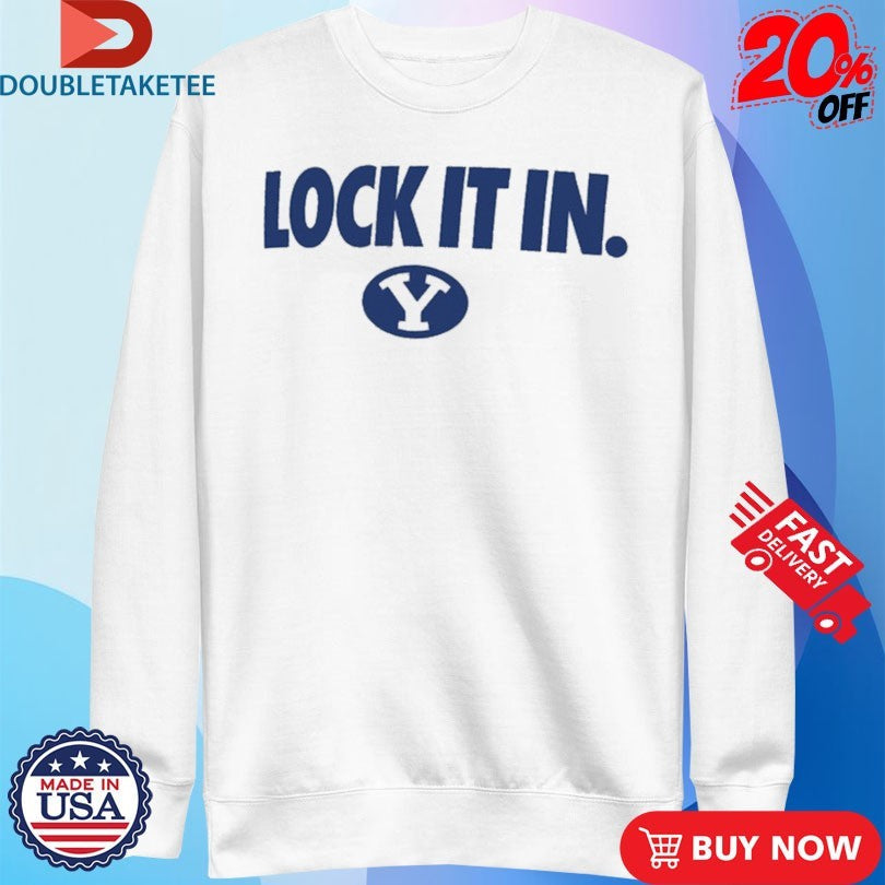 Official BYU Cougars Lock It In Shirts Unisex , , , Long Sleeve Tee
