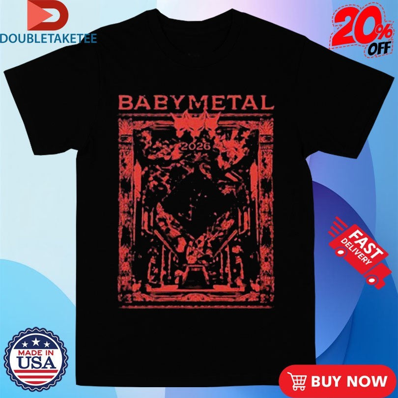 Official Babymetal The One 2026 Shirts Unisex , , , Long Sleeve Tee