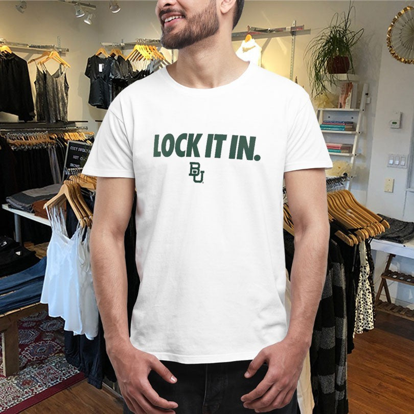 Official Baylor Bears Lock It In Shirts Unisex , , , Long Sleeve Tee