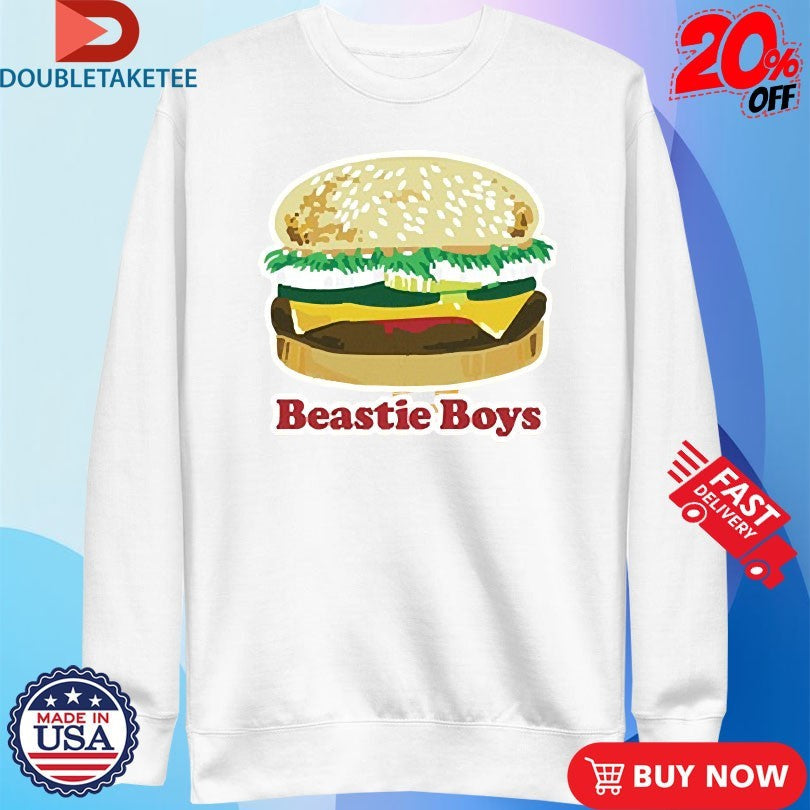 Official Beastie Boys Burger Shirts Unisex , , , Long Sleeve Tee