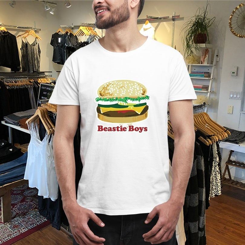 Official Beastie Boys Burger Shirts Unisex , , , Long Sleeve Tee
