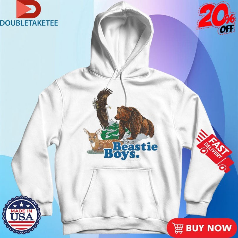 Official Beastie Boys Hello Nasty Animals Deer Bear Eagle Shirts Unisex , , , Long Sleeve Tee