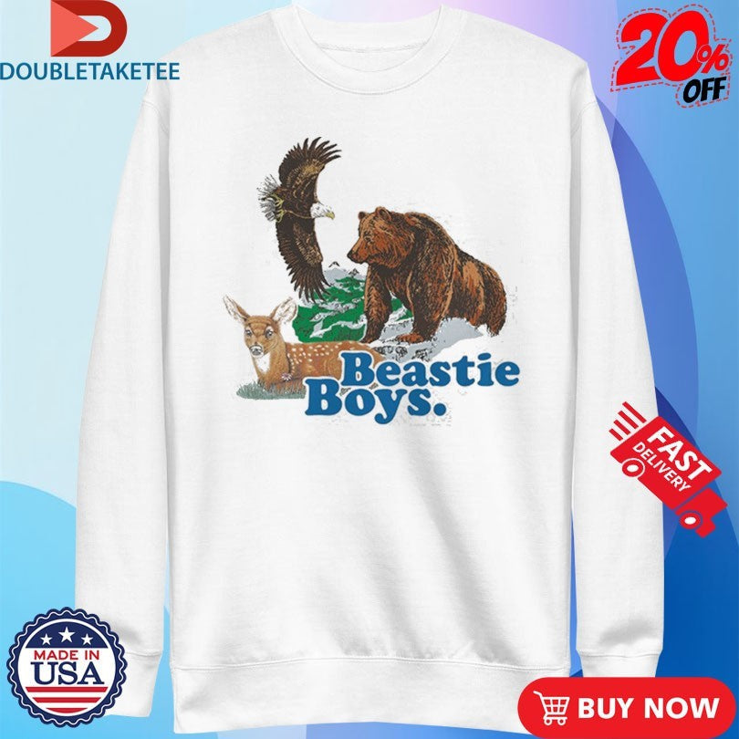 Official Beastie Boys Hello Nasty Animals Deer Bear Eagle Shirts Unisex , , , Long Sleeve Tee