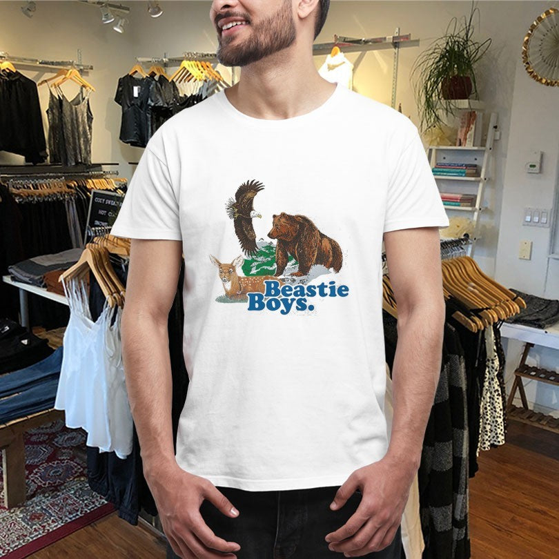 Official Beastie Boys Hello Nasty Animals Deer Bear Eagle Shirts Unisex , , , Long Sleeve Tee