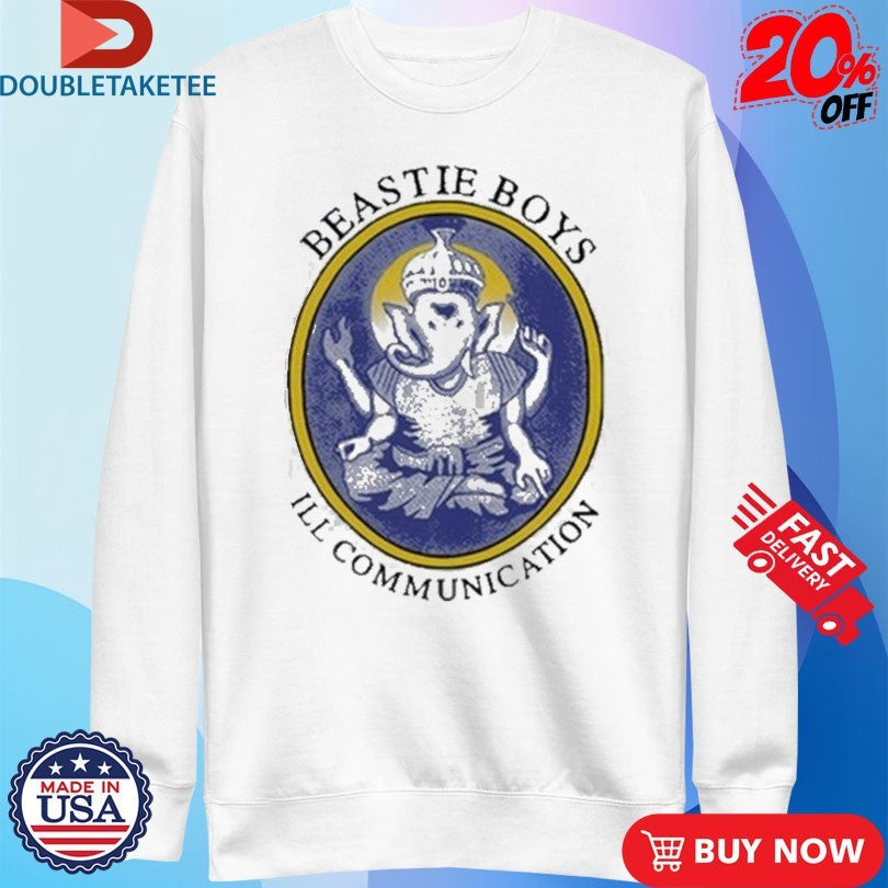 Official Beastie Boys Ill Communication Ganesha Hindu Elephant Shirts Unisex , , , Long Sleeve Tee