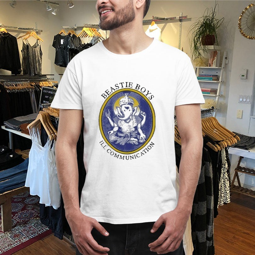 Official Beastie Boys Ill Communication Ganesha Hindu Elephant Shirts Unisex , , , Long Sleeve Tee