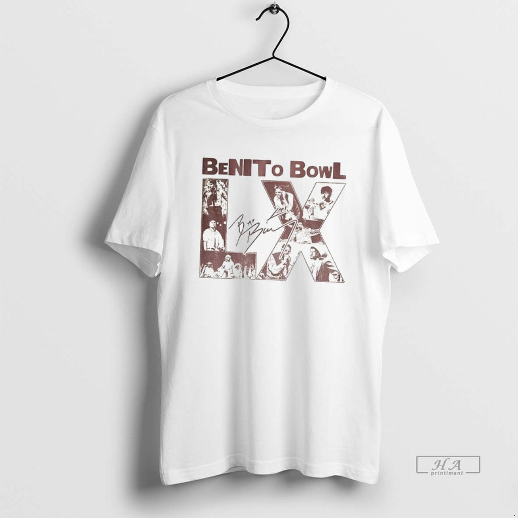 Official Benito Bowl 2026 Football Lix Bad Bunny Signature