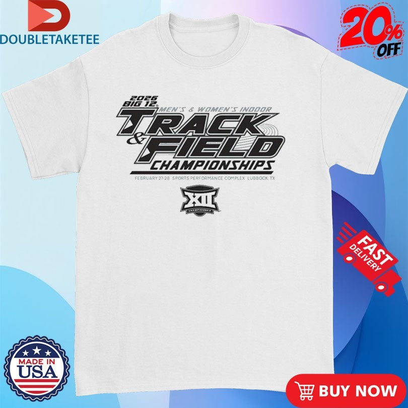 Official Big 12 2026 Men’s &amp; Women’s Indoor Track &amp; Field Championships Shirts