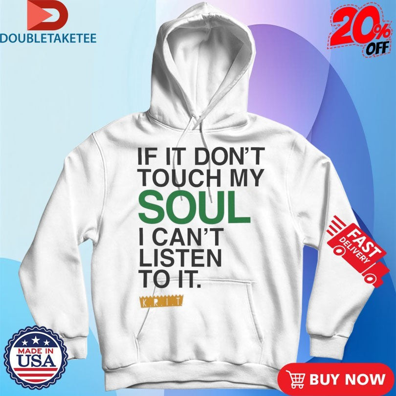 Official Big Krit If It Don’t Touch My Soul I Can’t Listen To It The Vent Shirts