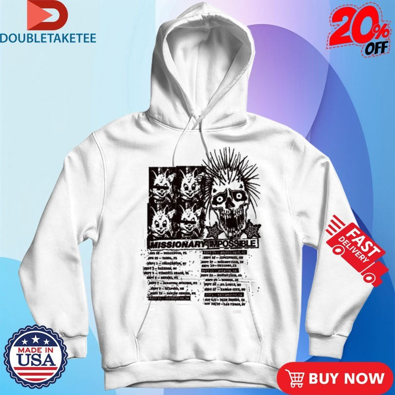 Official Blink-182 Missionary Impossible 2025 Tour Shirts Unisex , , , Long Sleeve Tee