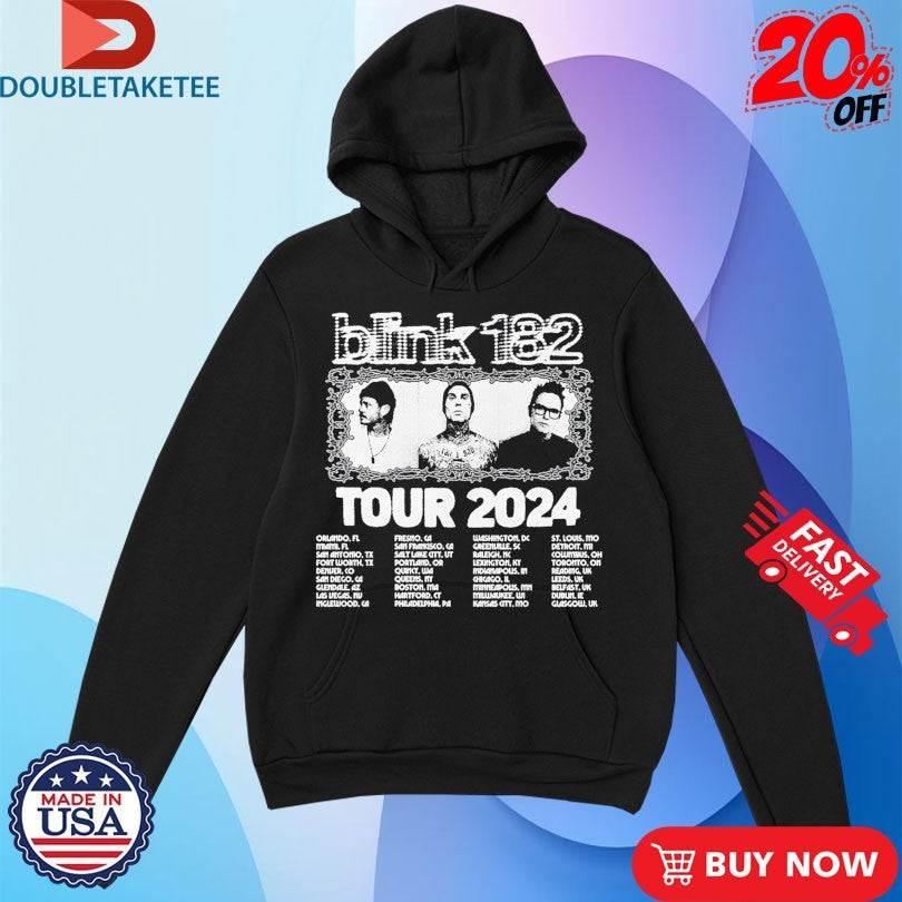 Official Blink 182 One More Time Tour 2024 Shirts Unisex , , , Long Sleeve Tee