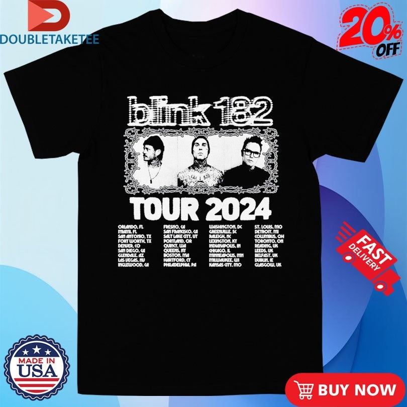 Official Blink 182 One More Time Tour 2024 Shirts Unisex , , , Long Sleeve Tee