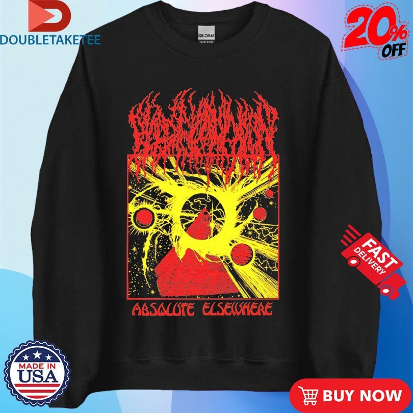 Official Blood Incantation Absolute Elsewhere Pyramid Alignment Shirts Unisex , , , Long Sleeve Tee