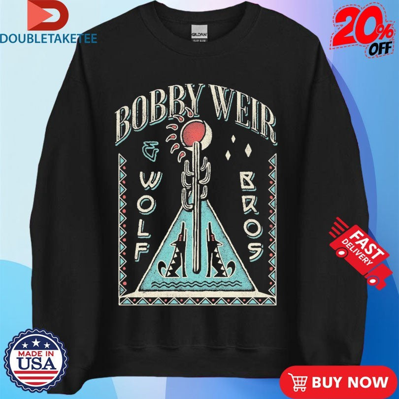 Official Bob Weir Wolf Bros Desert Shirts Unisex , , , Long Sleeve Tee