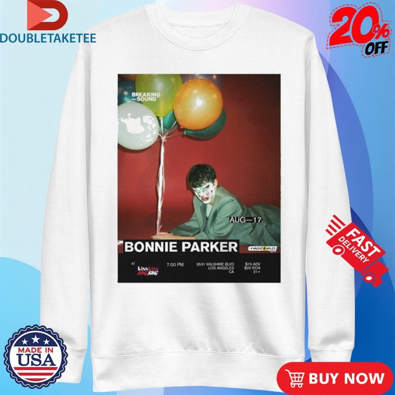 Official Bonnie Parker x Breaking Sound Shirts Unisex , , , Long Sleeve Tee