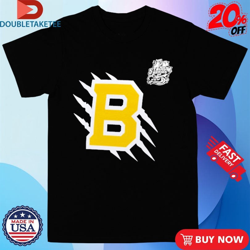 Official Boston Bruins 2026 NHL Stadium Series Secondary Logo Scratch Shirts Unisex , , , Long Sleeve Tee