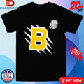 Official Boston Bruins 2026 NHL Stadium Series Secondary Logo Scratch Shirts Unisex , , , Long Sleeve Tee