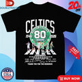Official Boston Celtics 1946 2026 80 Seasons Championships Thank You For The Memories Road Abbey Signatures Shirts