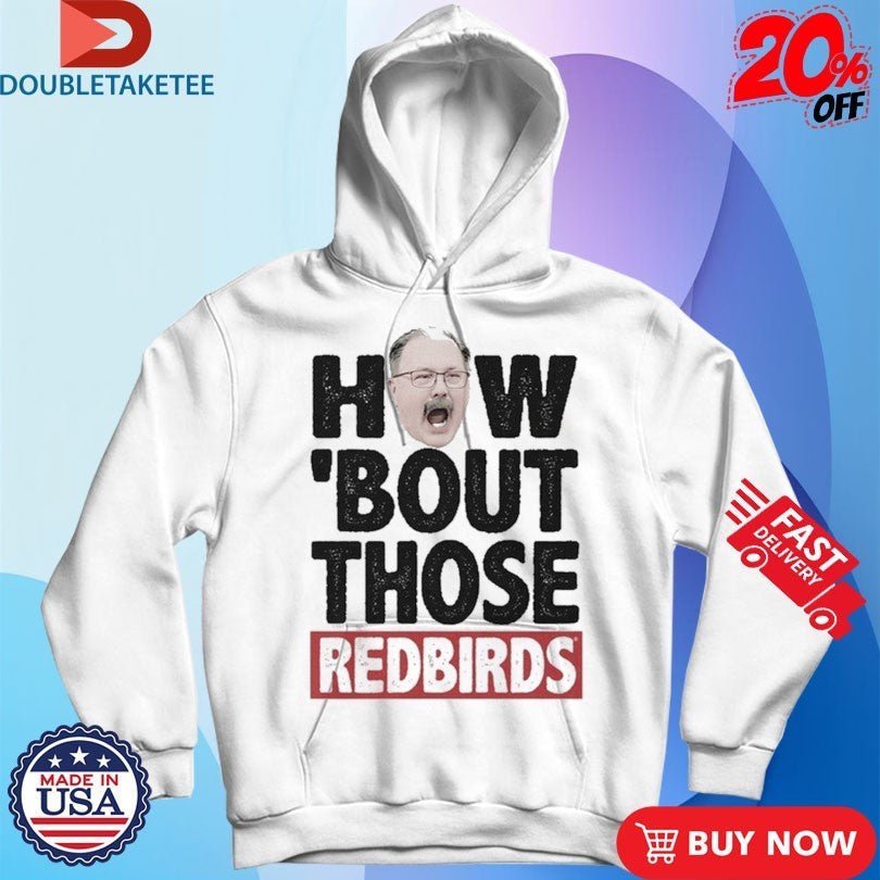 Official Brock Spack How ‘Bout Those Illinois State Redbirds Head !s Unisex , , , Long Sleeve Tee