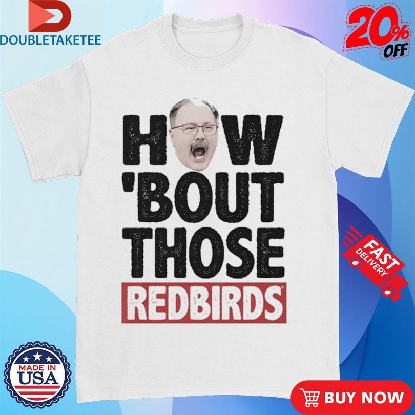 Official Brock Spack How ‘Bout Those Illinois State Redbirds Head !s Unisex , , , Long Sleeve Tee