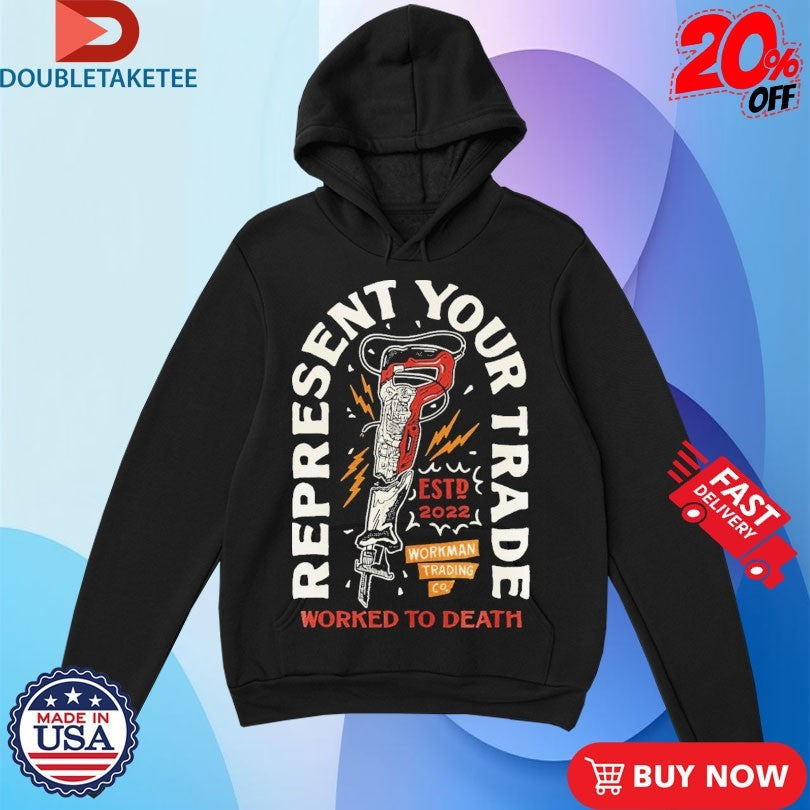 Official Built For The Trade Worked To Death Sawzall Workman Trading Co Shirts Unisex , , , Long Sleeve Tee