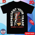 Official Built For The Trade Worked To Death Sawzall Workman Trading Co Shirts Unisex , , , Long Sleeve Tee