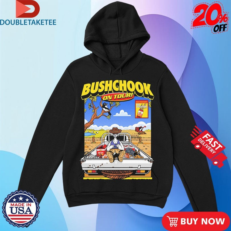 Official Bushchook On Tour The Wheabelt Shirts Unisex , , , Long Sleeve Tee