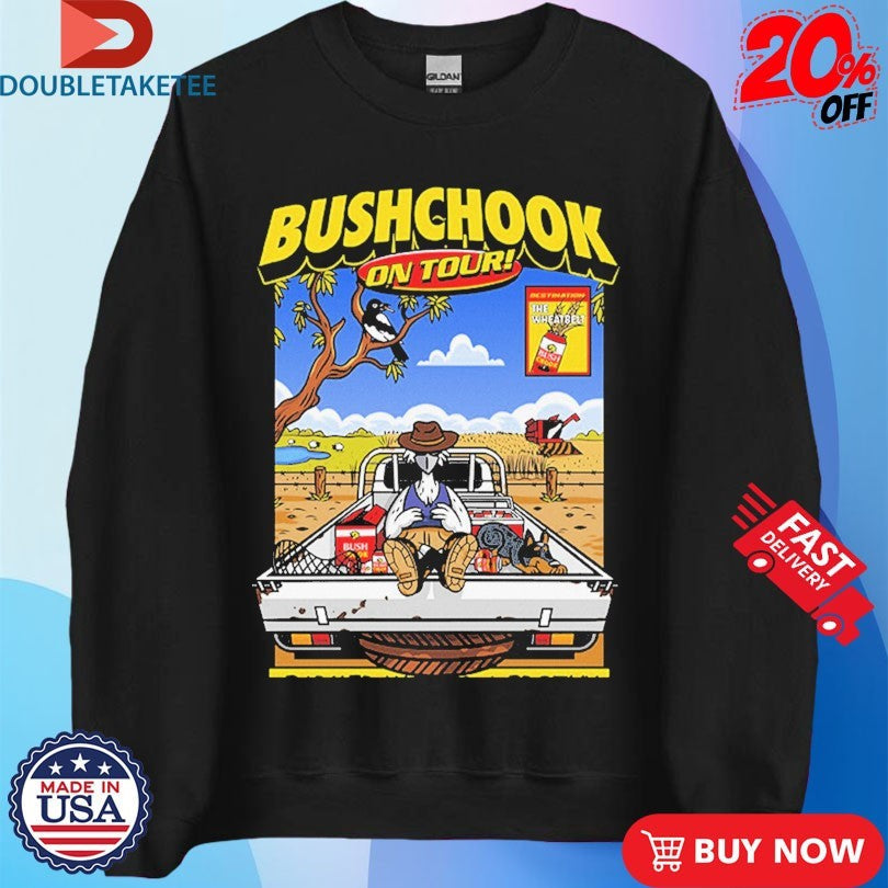Official Bushchook On Tour The Wheabelt Shirts Unisex , , , Long Sleeve Tee