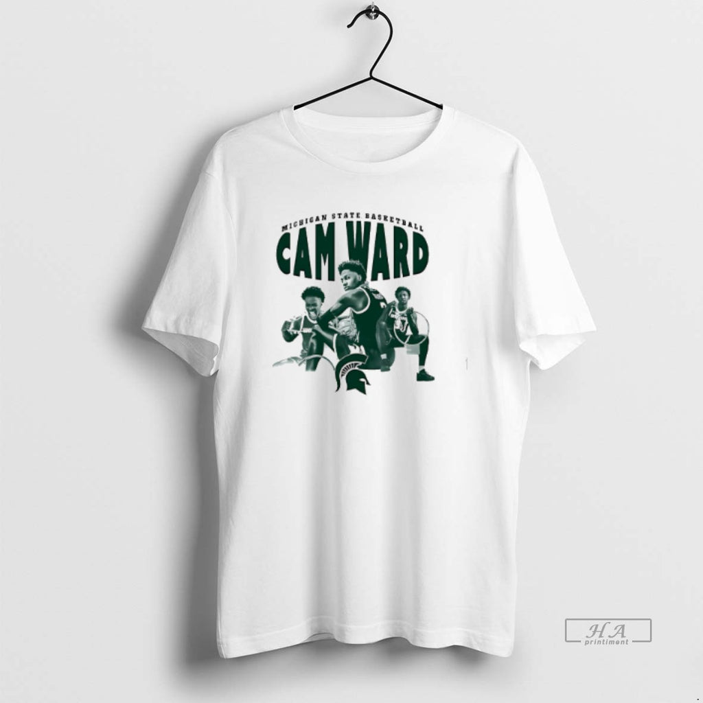 Official Cam Ward Michigan State Spartans Player Collage