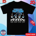 Official Carolina Panthers Bryce Young Miles Sanders And Derrick Brown Jaycee Horn Abbey Road Signatures Shirts