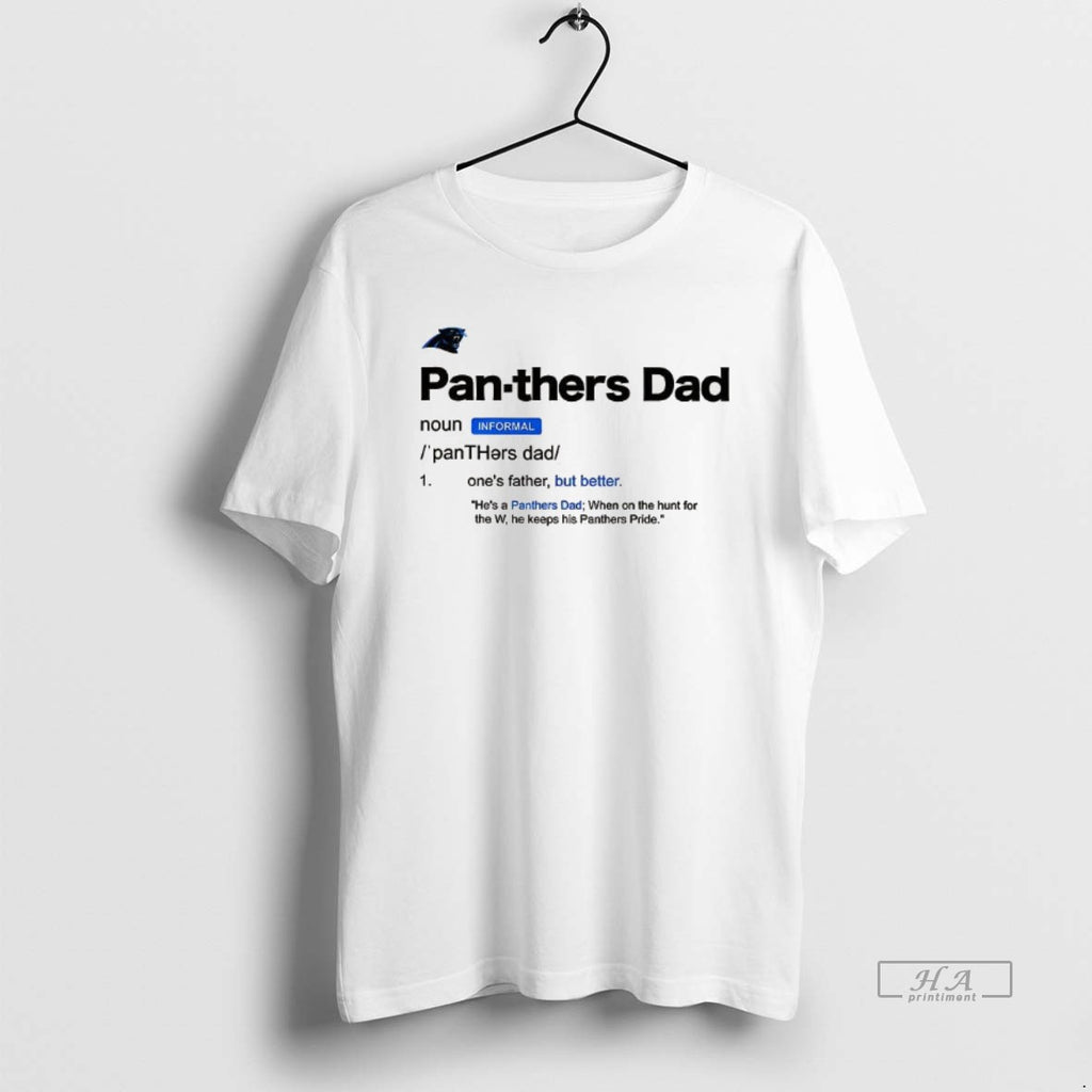 Official Carolina Panthers Dad Definition